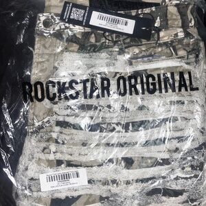Brand New Rockstar Camouflage Stack Jeans Size 42